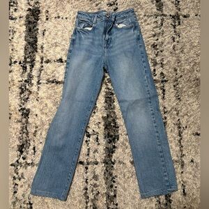 Zara Blue Straight Leg Jeans